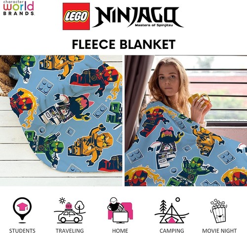 Lego ninjago fleece blanket - ninjago,