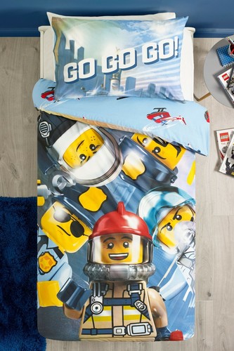Lego city reversible - city, duvet