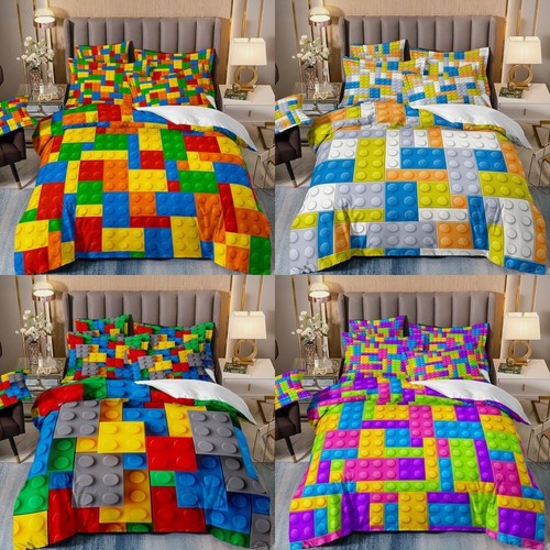 Building blocks doona - 3d, duvet