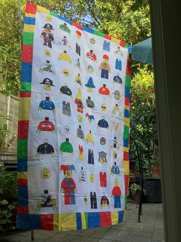 Lego brick and minifigure - brick,