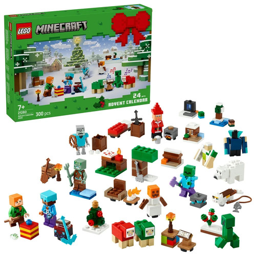 Lego minecraft advent - lego, calendar